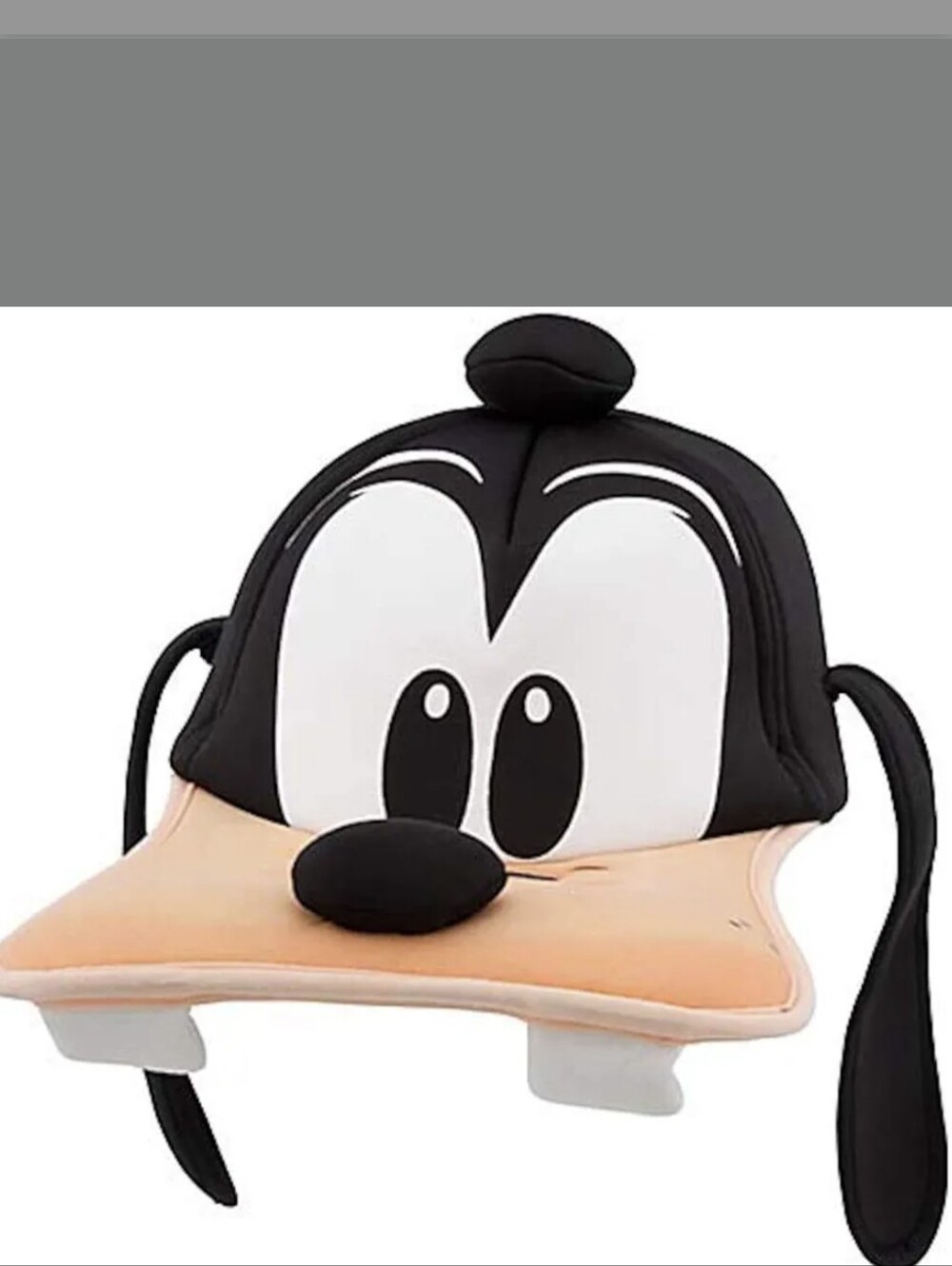 Disney World Goofy Face Ears Foam Adult Baseball Cap Hat NEW